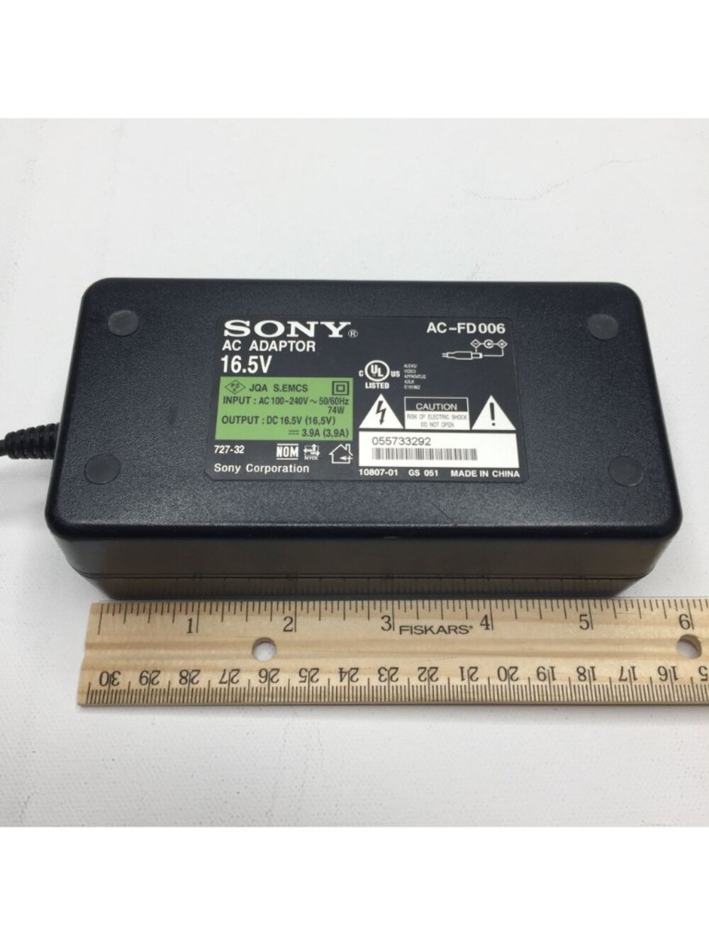 Sony 16.5V AC Adapter Model AC-FD006 Audio/Video Equipment Tested Working - Picture 7 of 9